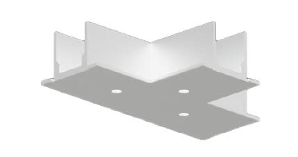 Side Lighting - Copertura per congiunzione a T Cover for T coupler  BI WH