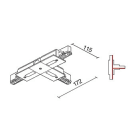 Side Lighting - Congiunzione a T Contatto di terra destro interno T junction Internal right grou
