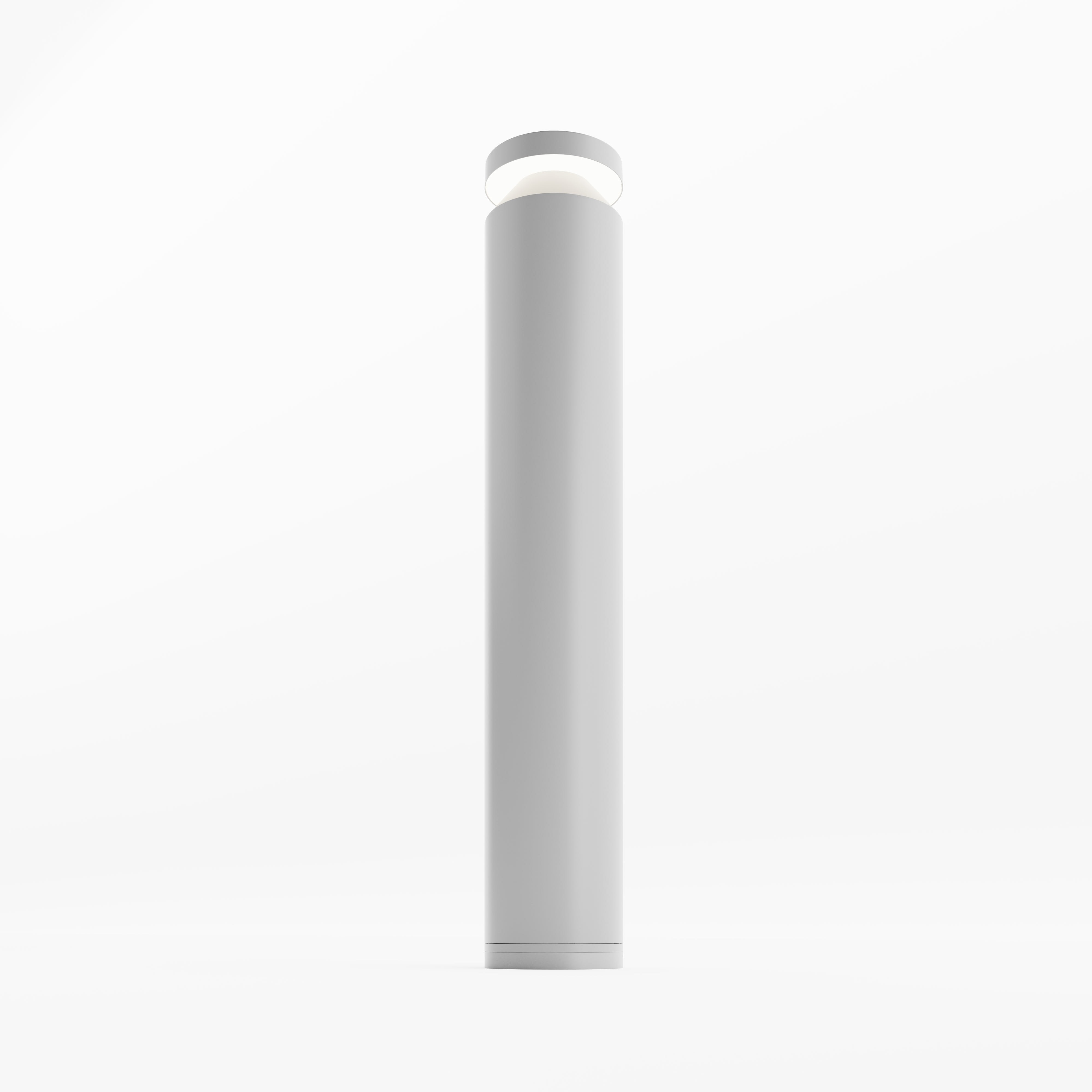 Side Lighting - VERSO 175 KONIC H.1000mm 23W 440lm 4000K IP65 GRA GA 180? 220-240V  50/60Hz 500m