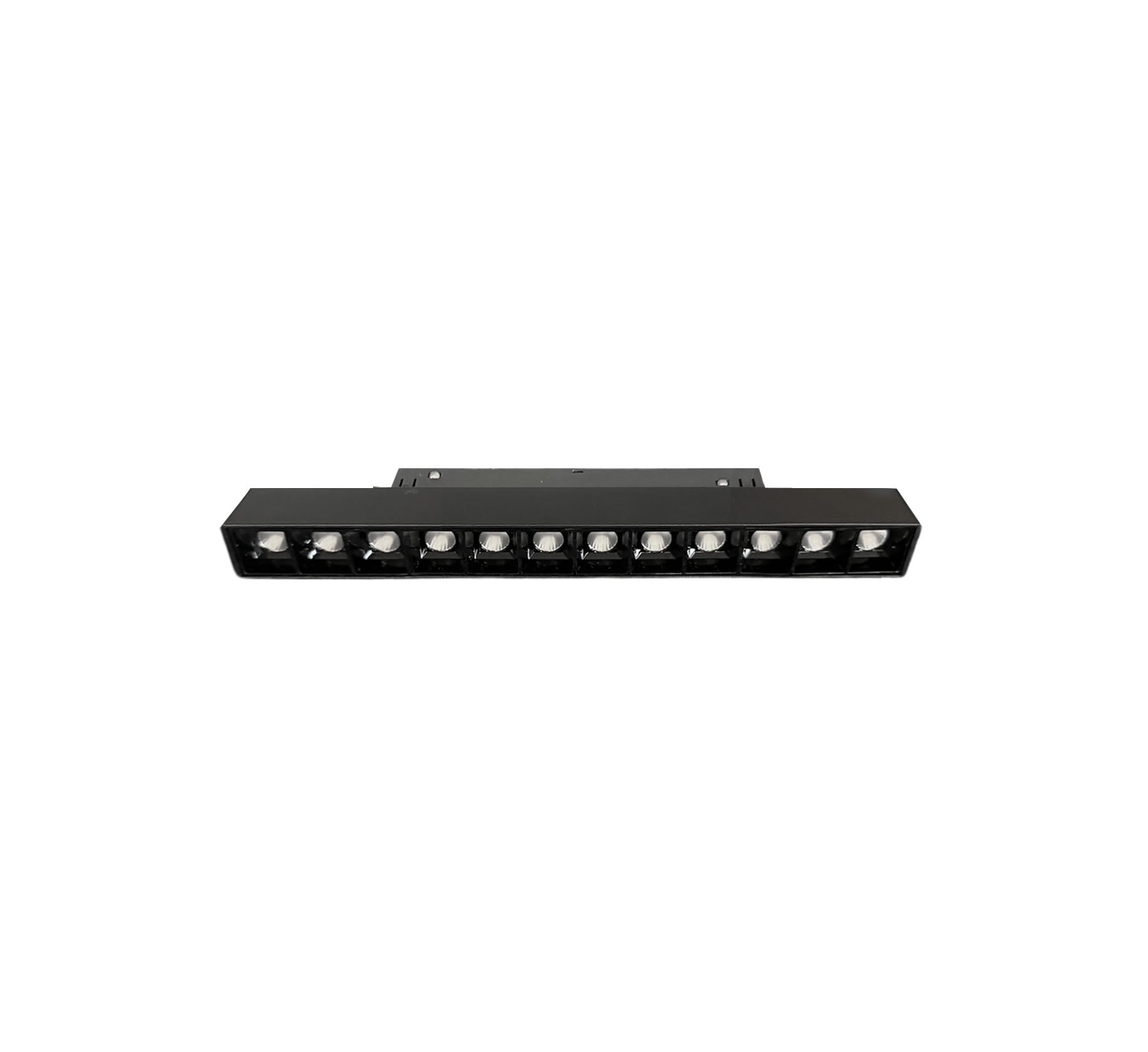 Side Lighting - APPARECCHIO LINEARE CON OTTICHE 48Vdc LINEAR LUMINAIRE WITH OPTICS 12W 1500lm 30