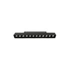 Side Lighting - APPARECCHIO LINEARE CON OTTICHE 48Vdc LINEAR LUMINAIRE WITH OPTICS 12W 1500lm 30