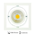 Side Lighting - MATRIX 1LED PLUS FOOD 179x179mm 43W 2811lm IP20 BR RW 60? 220-240V 50/60Hz