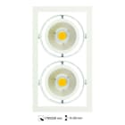 Side Lighting - MATRIX POWER 2 Led 179x339mm 48W 6669lm 3000K IP20 GR 30? 220-240V 50/60Hz 700m