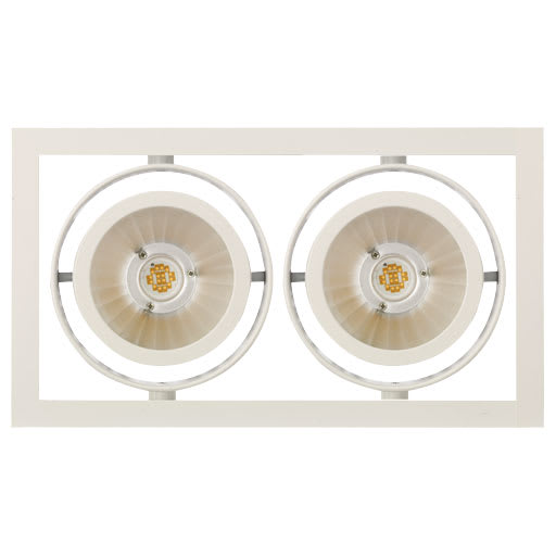 Side Lighting - MATRIX POWER 2 Led 179x339mm 48W 6517lm 3000K IP20 GR 60? 220-240V 50/60Hz 700m