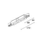Side Lighting - BINARIO SITRACK 230V Alimentatore centrale Straight coupler for central feed BR