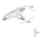 Side Lighting - Congiunzione a T Contatto di terra destro interno T junction Internal right grou