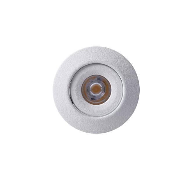 Side Lighting - EYES 40 ORIENTABILE diam.34mm 2W 111lm 3000K IP65 BI WH 25? 500mA