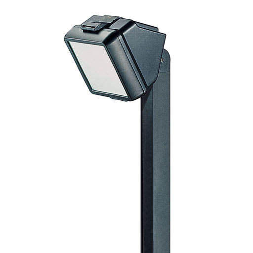 Side Lighting - Palo da interrare H.6mT Pole mounted on spike NE BL QUADRO MONO