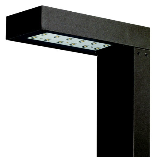 Side Lighting - ELLE XS H.900mm con basetta 14W 1931lm 4000K IP65 BW 40? 220-240V 50/60Hz 350mA