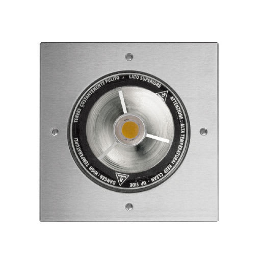 Side Lighting - OLODUM 220-Q FLAT MDF 20W 2060lm 3000K IP67 INOX 45? 220-240V 50/60Hz 500mA