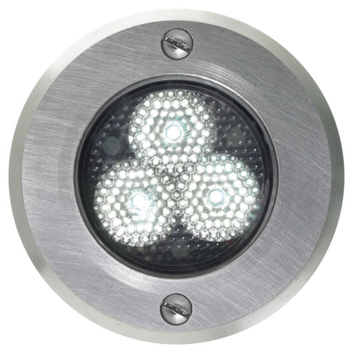 Side Lighting - FLOOR RGB 3.6W RGB IP65 INOX 40? 350mA