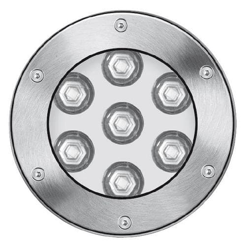 Side Lighting - SUBWATER 175 17W RGB IP68 INOX 40? 350mA