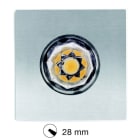 Side Lighting - EYES 40-Q FLAT diam.28mm 3.5W 350lm 3000K IP68 CR 45¦ 350mA