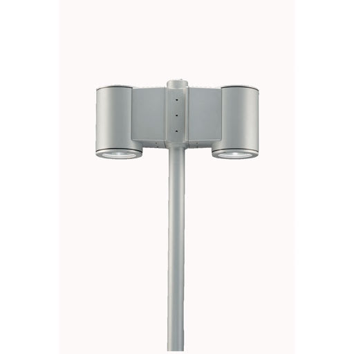 Side Lighting - TESTA PALO doppio Pole head double NE BL