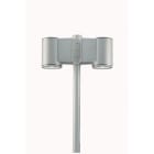 Side Lighting - TESTA PALO doppio Pole head double NE BL