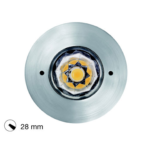 Side Lighting - EYES 40 GROUND 3.5W 350lm 3000K IP68 45? 350mA