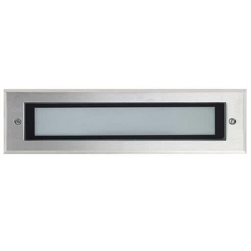 Side Lighting - LONGLIGHT GROUND PASS L.375mm 2.5W 46lm 3000K IP67 INOX 220-240V  50/60Hz