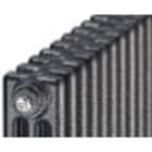 Acova - Kéva EC Vertical double, couleur Argent Martelé, 954W, H 1800 mm / L 299 mm