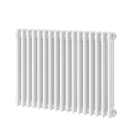Acova - Vuelta EC horizontal, Blanc RAL 9016, 498W , H 597 mm / L 532 mm