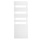 Acova - Fassane Spa Symétrique EC, 2 patères, Blanc RAL9016, 625W, H1333mm / L500mm