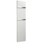 Acova - Plume EC, Blanc RAL 9016, 673W, H 1890 mm / L 400 mm