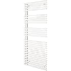 Acova - Cala Asymétrique EC gauche, Blanc RAL 9016, 672W, H1441 mm / L496 mm