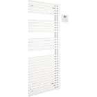 Acova - Cala Asymétrique EL gauche, cde RF, Blanc RAL 9016, 750W, H 1466 mm / L 496 mm