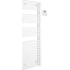 Acova - Cala Asymétrique EL droite, cde RF, Blanc RAL 9016, 500W, H 1466 mm / L 396 mm