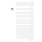 Acova - Fassane Spa Asym EL droite,cde RF, Blanc RAL 9016, 750W H1206 mm / L550 mm