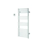 Acova - Cala Symétrique EL commande RF, Blanc RAL 9016, 500W, H 946 mm / L 496 mm