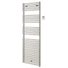 Acova - Cala Symétrique EL commande RF, finition 100% inox, 500W, H 1186 mm / L 496 mm