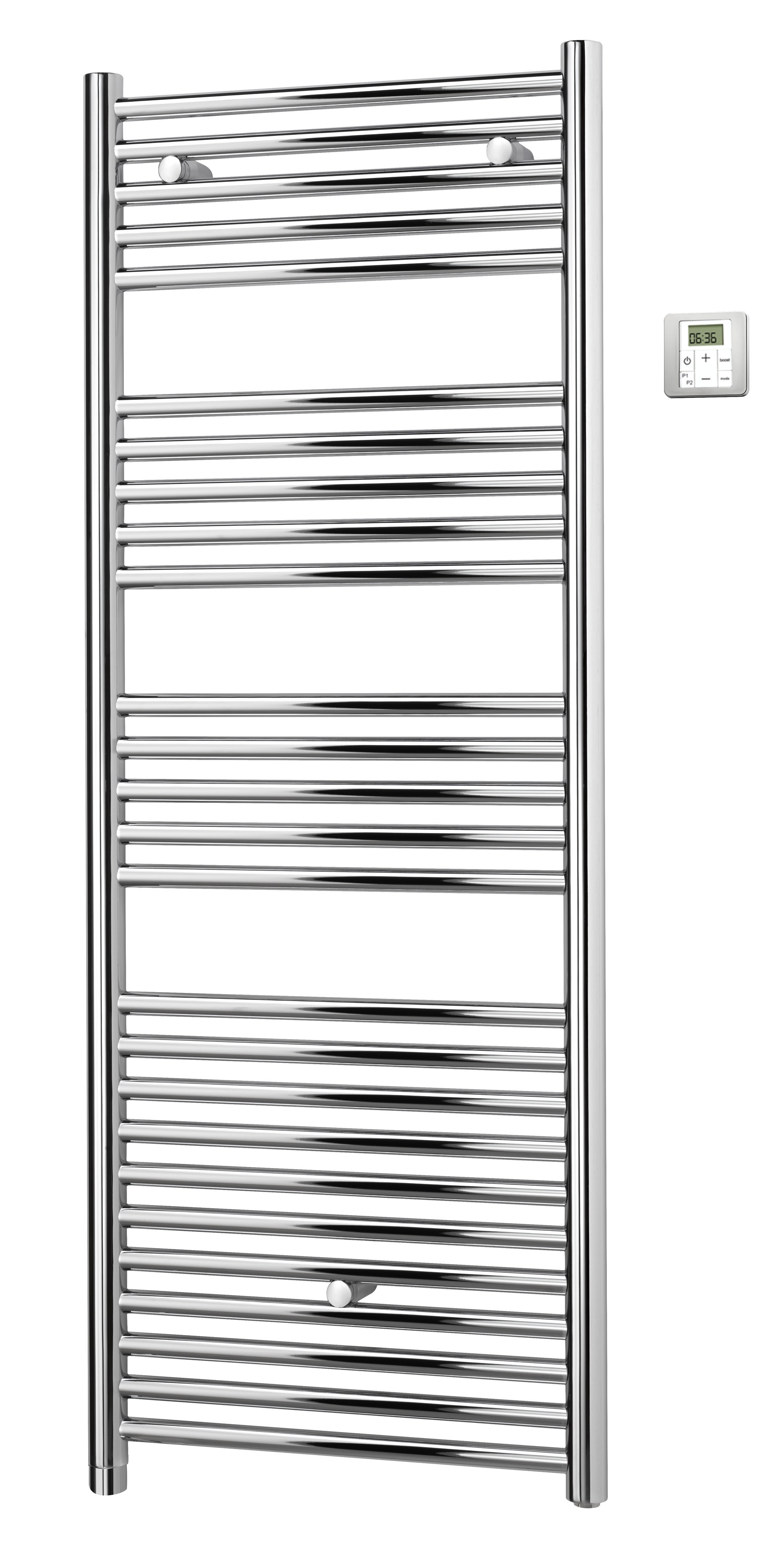 Acova - Atoll Spa EL commande RF, Finition Chromée, 500W, H 1731 mm / L 500 mm