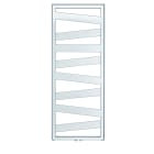 Acova - Kazeane EC, Finition Chromée, 327W , H 1266 mm / L 500 mm
