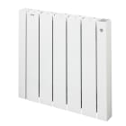Acova - Volga Plus EL, Régul.digitale+?il NF, Blanc RAL 9010, 1000W, H575 mm / L628 mm
