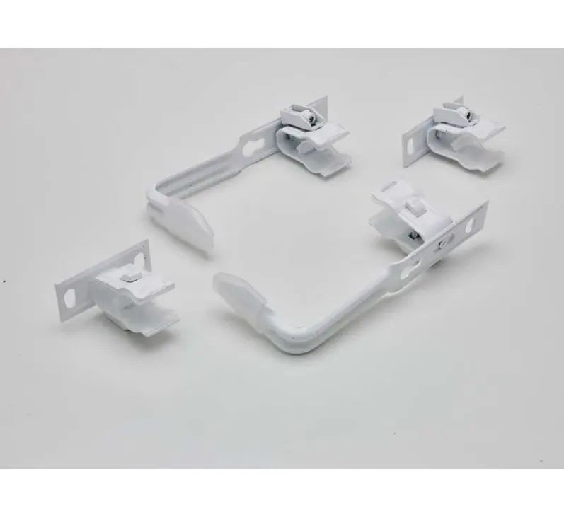 Acova - Kit 2 fixations murales SMB2T, blanc RAL 9016, Acova VUELTA EC MCV/MCE/MCP