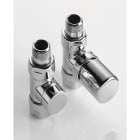 Acova - Robinetterie thermostatisable droit 1/2'', tête manuelle - Kit C chromé