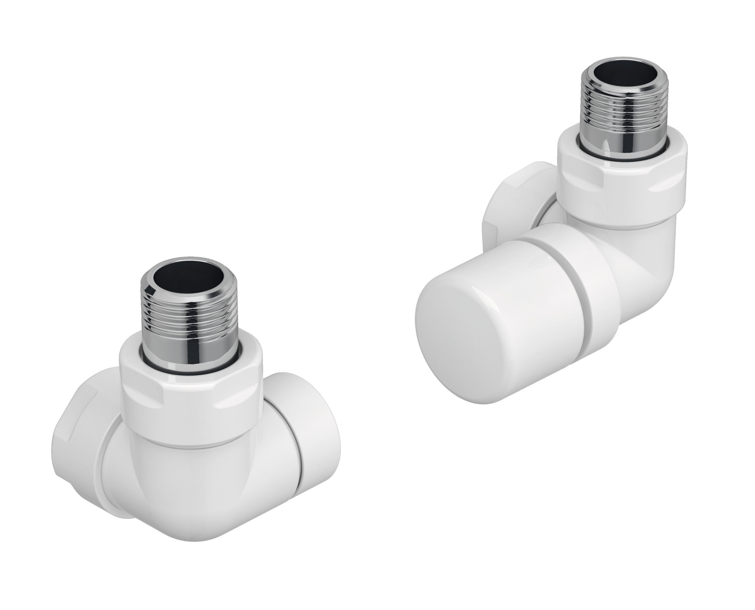 Acova - Robinetterie thermostatisable équerre angle 1/2'', tête angleG - Kit E bl