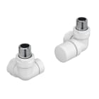 Acova - Robinetterie thermostatisable équerre angle 1/2'', tête angleG - Kit E bl