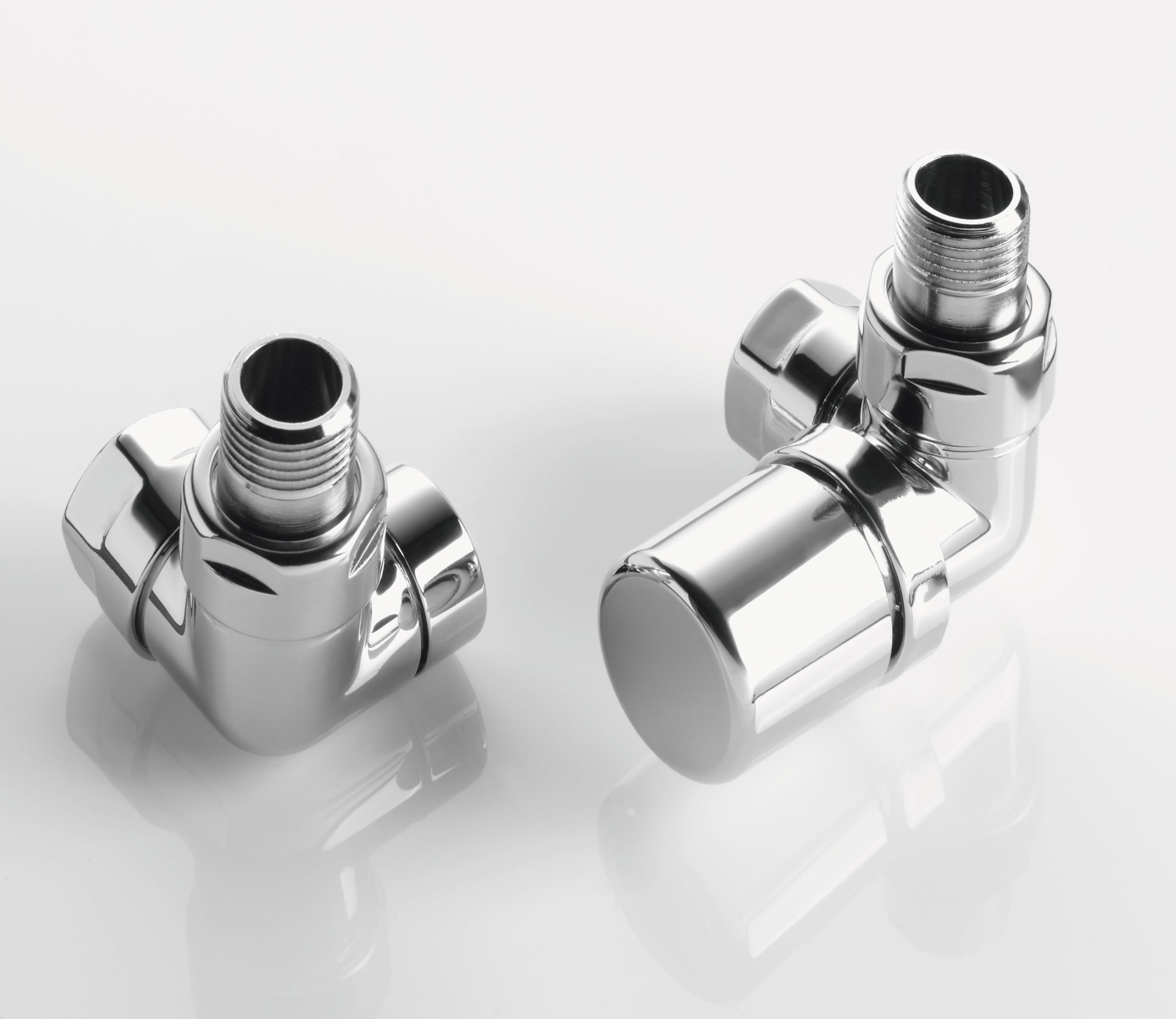 Acova - Robinetterie thermostatisable équerre angle 1/2'', tête angleG - Kit E chr