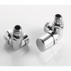 Acova - Robinetterie thermostatisable équerre angle 1/2'', tête angleG - Kit E chr