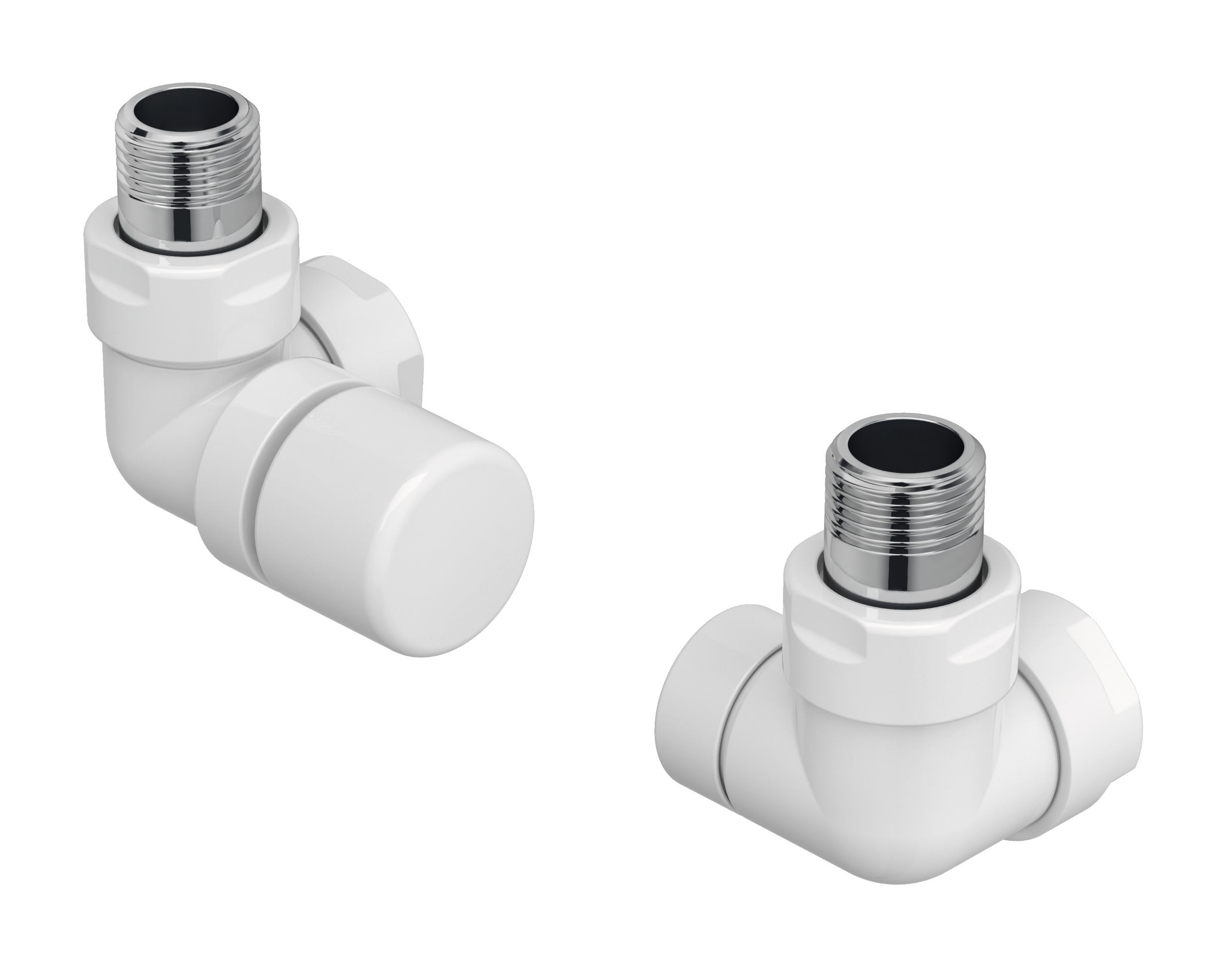 Acova - Robinetterie thermostatisable équerre angle 1/2'', tête angleD - Kit F bl