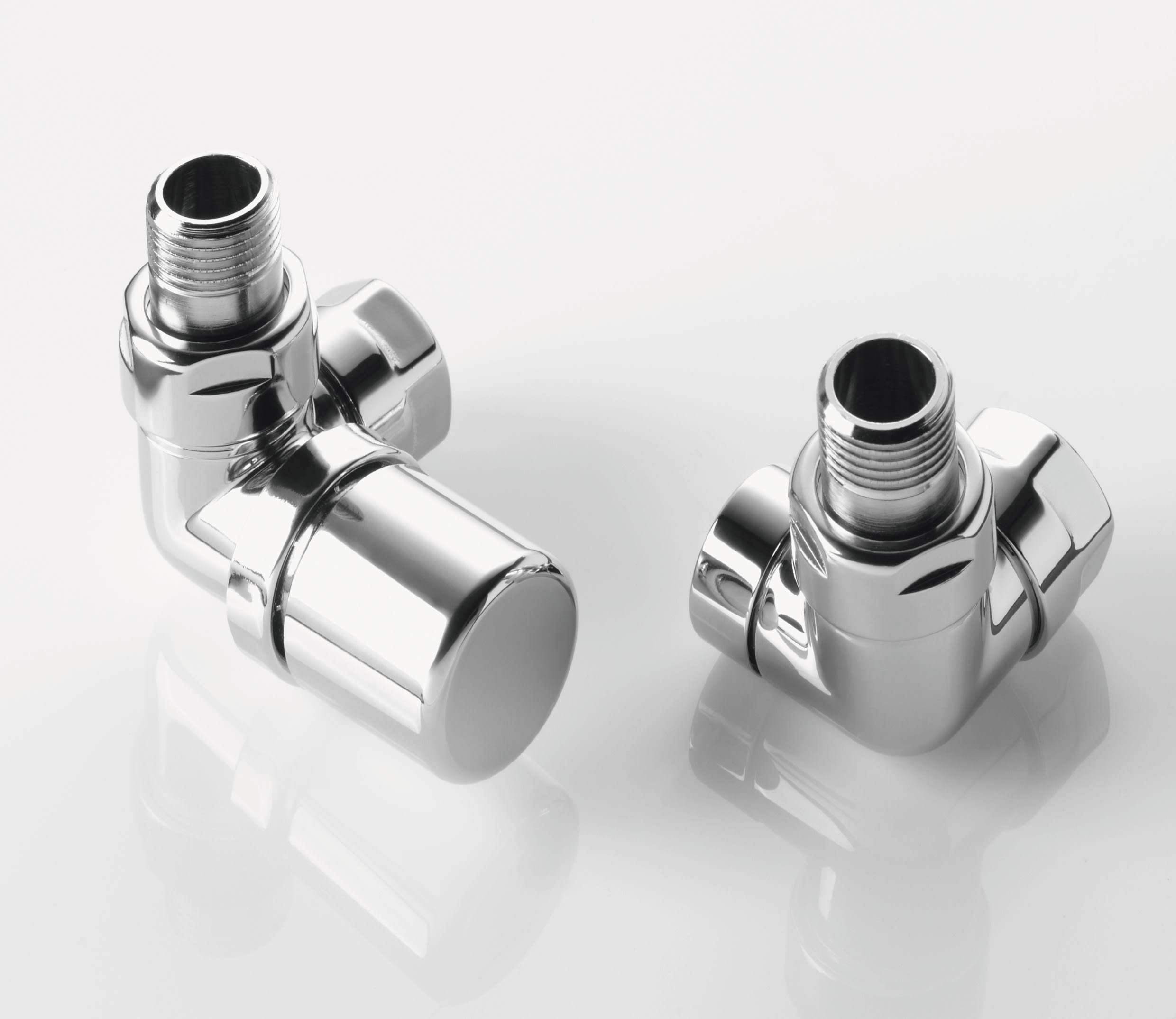 Acova - Robinetterie thermostatisable équerre angle 1/2'', tête angleD - Kit F chr