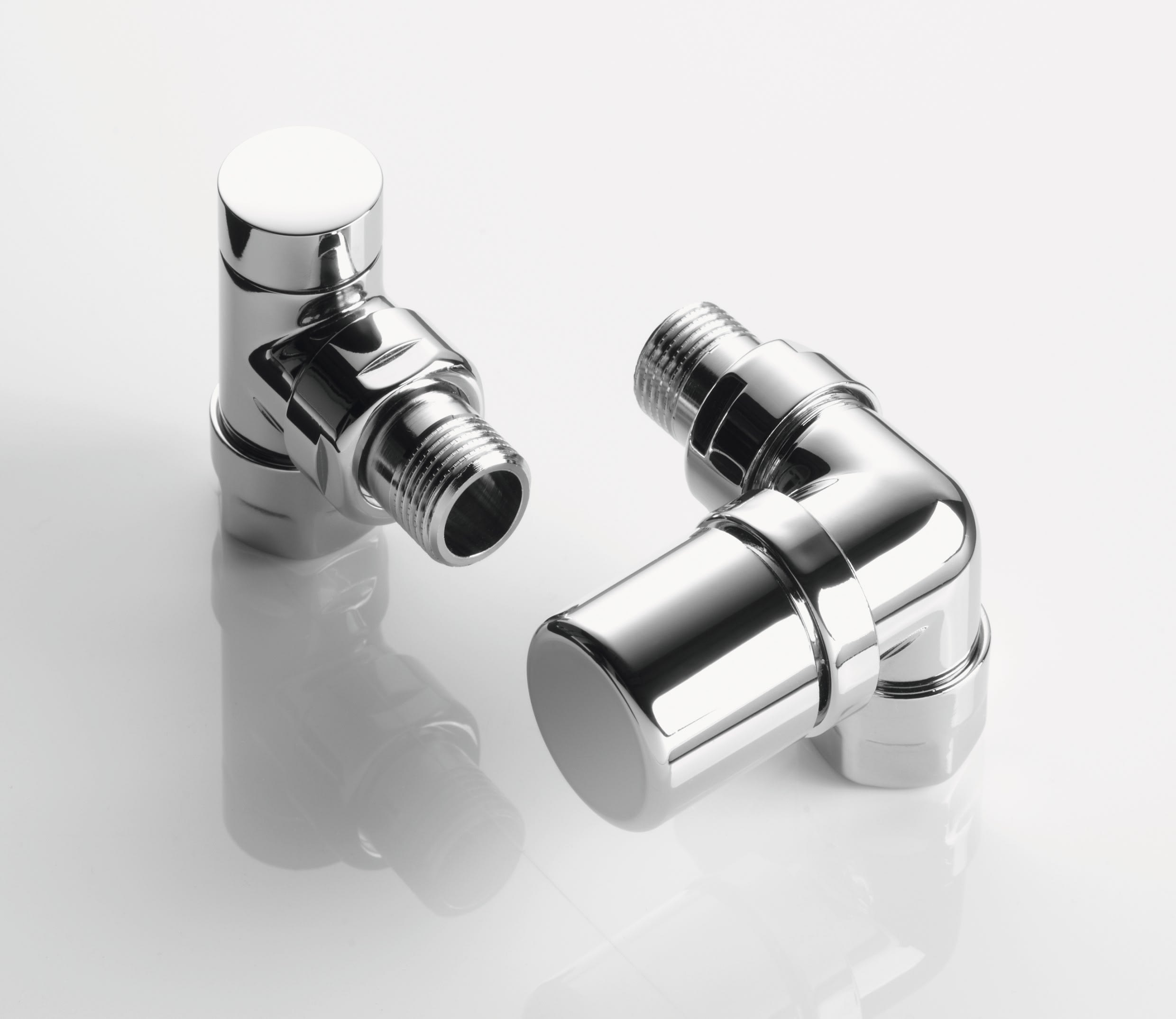 Acova - Robinetterie thermostatisable équerre angle 1/2'' -rad, tête angleG - Kit G chr