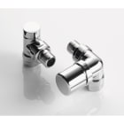 Acova - Robinetterie thermostatisable équerre angle 1/2'' -rad, tête angleG - Kit G chr