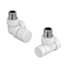 Acova - Robinetterie thermostatisable équerre angle 1/2'' -rad, tête angleD - Kit I bl