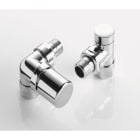 Acova - Robinetterie thermostatisable équerre angle 1/2'' -rad, tête angleD - Kit I chr
