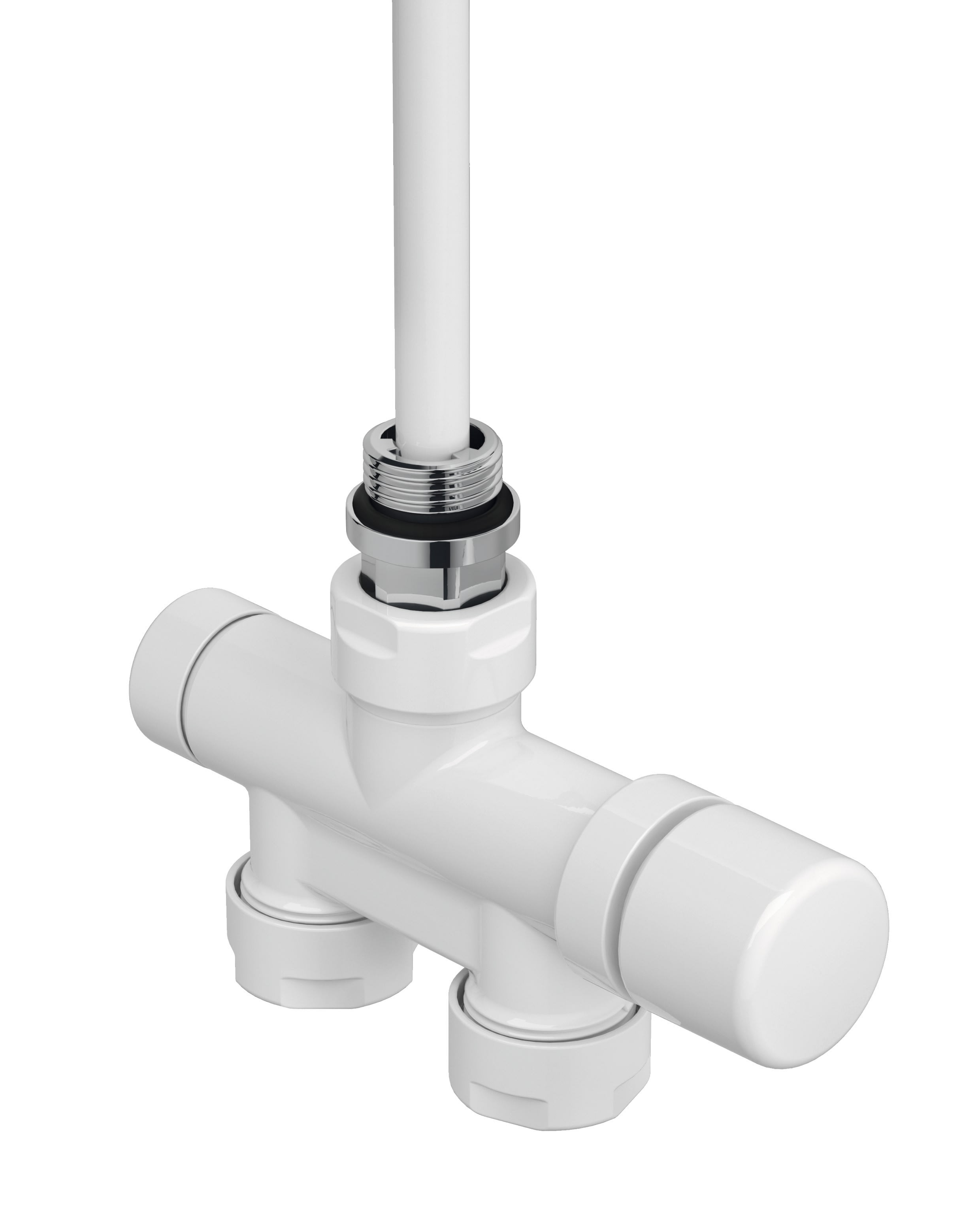 Acova - Robinetterie monopoint thermostatisable droite réversible 1/2'' - Kit J blanc