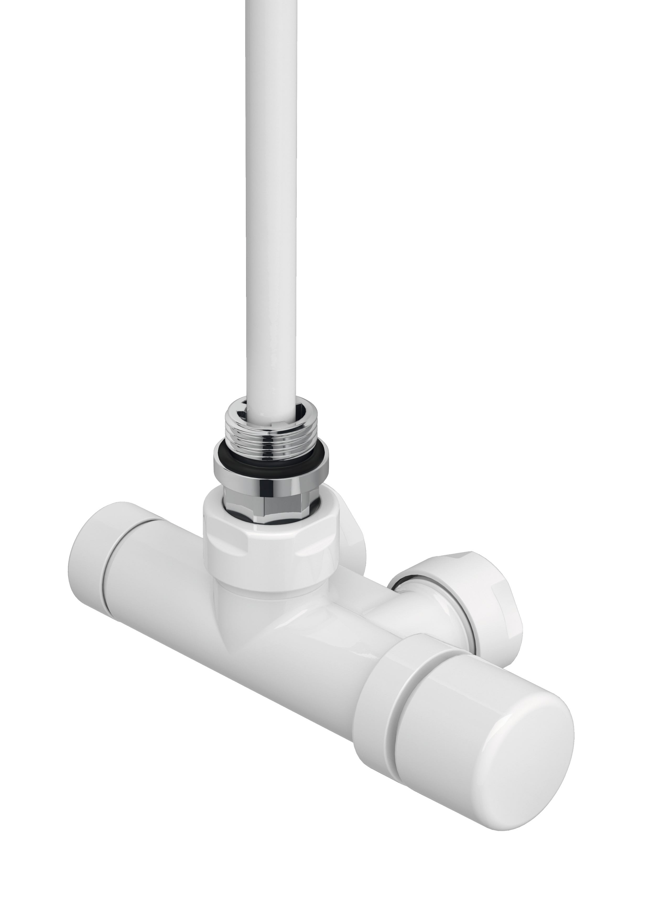 Acova - Robinetterie monopoint thermostatisable coudée 1/2'' têtedroite - Kit K blanc