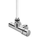 Acova - Robinetterie monopoint thermostatisable coudée 1/2'' têtedroite - Kit K chromé