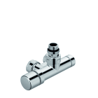 Acova - Robinetterie monopoint thermostatisable coudée 1/2'' têtegauche - Kit M chromé